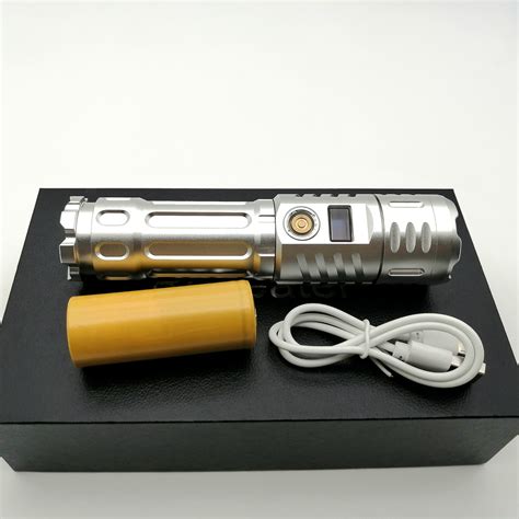 US Laser Weapon Powerful Green Handheld Laser Flashlight Torch AI Power ...