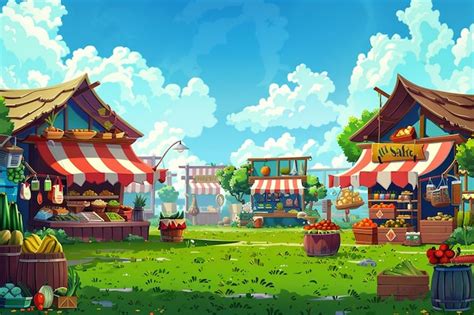 Market Background. Cartoon 的图像结果