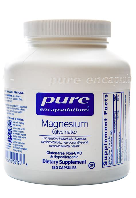 Magnesium Glycinate Powder Pure Encapsulations at Amy Beasley blog