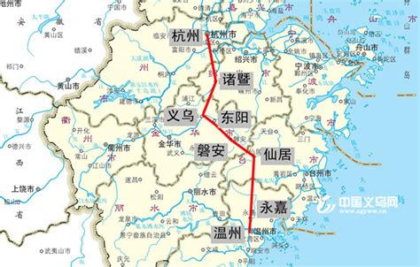 杭温铁路6月底获批 义乌已开展境内线位研究-义乌,温州,高铁-义乌新闻
