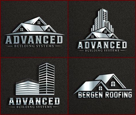 I Will Design Construction Logo, Real Estate Logo, Roofing Logo, Home Logo, Building Logo ...