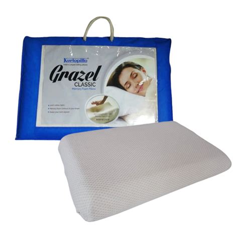 Buy Grazel Classic Memory Foam Pillow Online at Best Price - Kurlon