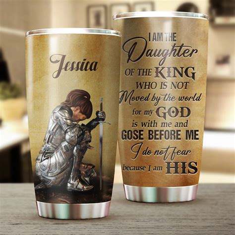 Personalized Woman Warrior Of God, I Am The Daughter Of The King ...