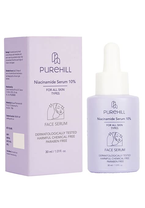 Buy Best Niacinamide Serum 10% For Dark Spot Reduction | Purehill