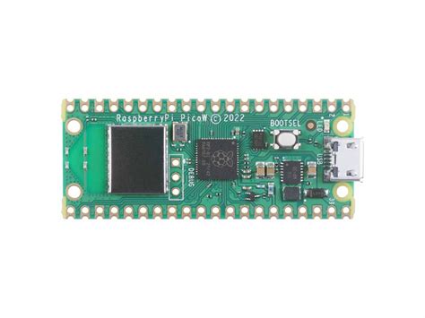 Raspberry Pi Pico W - Raspberry Pi RP2040 chip, Wi-Fi & Bluetooth 5.2 ...