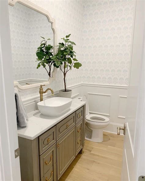 Minimalist Wallpaper Bathroom at Patricia Logan blog