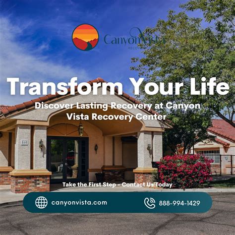 Canyon Vista Recovery Center on LinkedIn: Transform Your Life: Discover ...