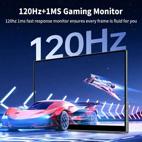 Magedok Portable Monitor 4 K Touch Screen 17.3 Inch 120 Hz India | Ubuy