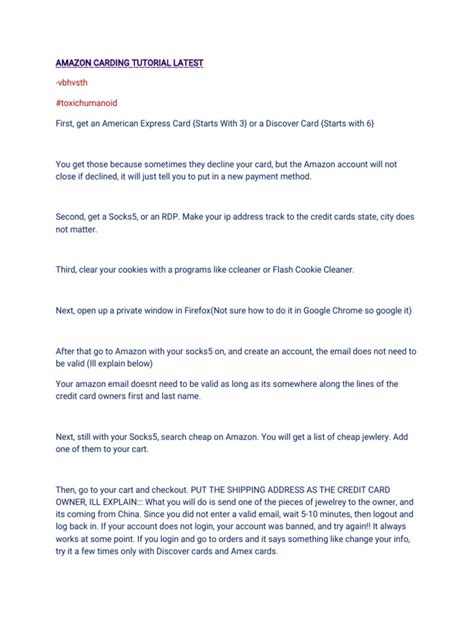 Amazon Carding CC 的图像结果