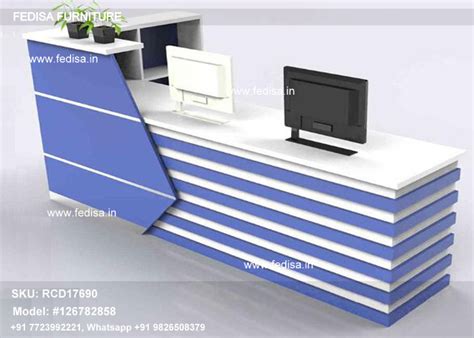 Reception Desk Double Reception Desk Orange Reception Desk Receptionist ...