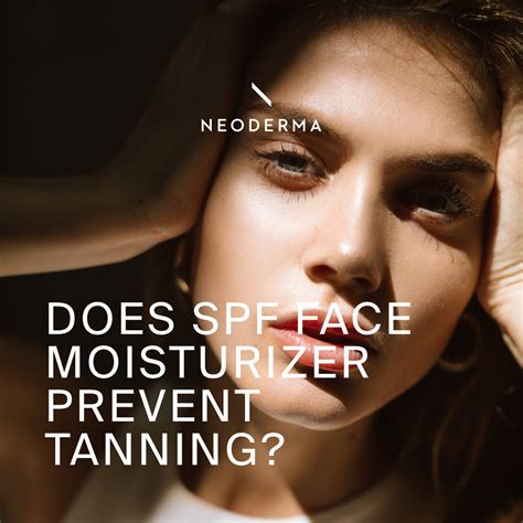 Sensitive Skin Face Moisturizer SPF: Does It Prevent You From Tanning? – NEODERMA