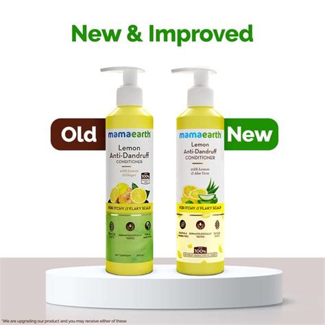 Mamaearth Lemon Anti Dandruff Conditioner 250 ml | Controls Frizz