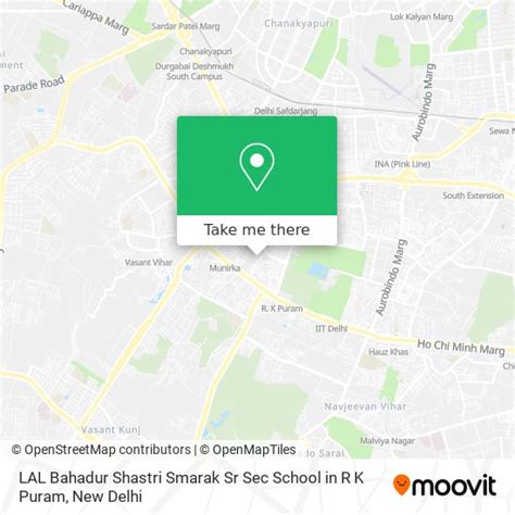 How to Get to LAL Bahadur Shastri Smarak Sr Sec School in R K Puram in ...
