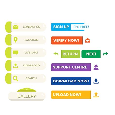 Set of read more icons button design colorful read more button pack for ...