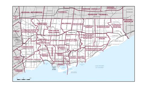 City of Toronto | Maps and Boundary Descriptions – 2023 Representation Orders | Elections Canada