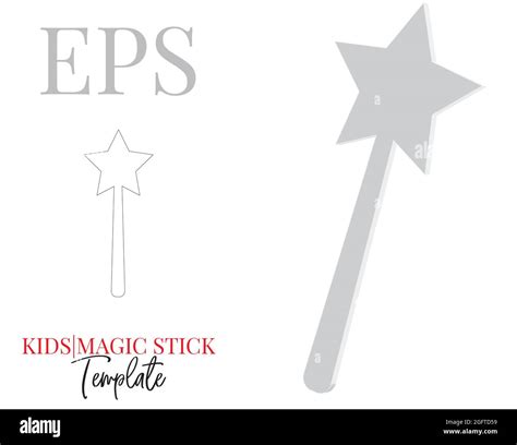 Princess Wand Template