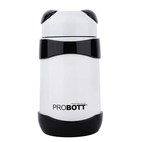 PROBOTT Thermosteel Panda Junior Vacuum Flask 260ml -Black & White PB ...