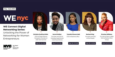 WE Connect Digital Series: Unlocking the Power of Networking Part 5, 14 ...