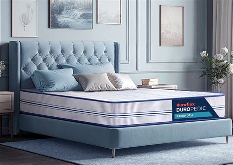 Duroflex Strength - Doctor Recommended |5 Zone Dual Density Orthopedic ...