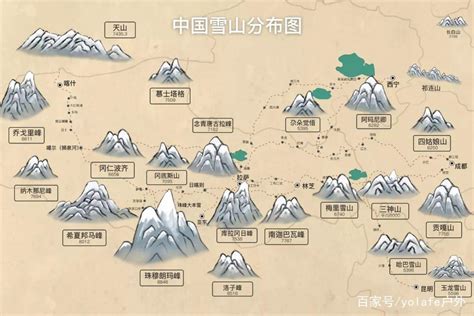 中国境内最全雪山分布图，盘点最值得去的雪山 - 知乎