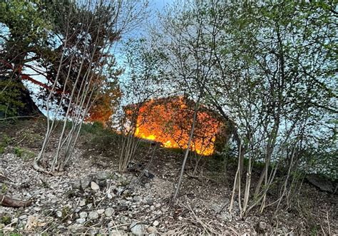 Brennende Hütte im Pustertal - UnserTirol24