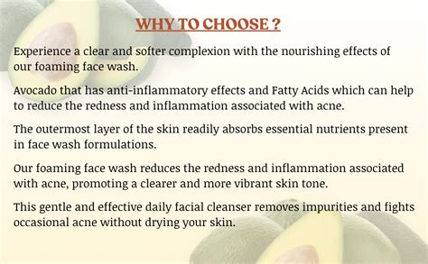 Zobha® Avocado and Alovera Foaming Face Wash With Attached Silicon ...