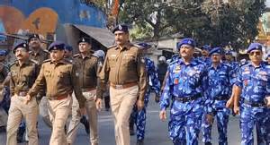 MP News: Ahead Of Basant Panchami, Over 8k Security Personnel March ...