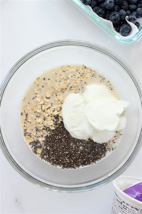 Blueberry Overnight Oats Recipe - One Sweet Appetite
