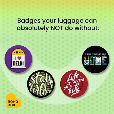 Travelling badges – bohoboxin