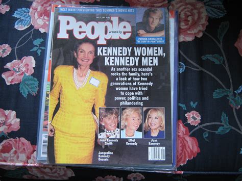 People Weekly Jacqueline Kennedy Onassis Kennedy Women Kennedy Men Jean ...