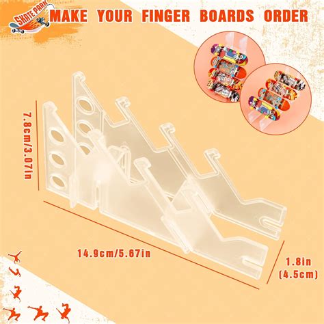 Buy Finger Skateboard Ramp Set, Finger Skateboards Toys, Skate Park Kit ...