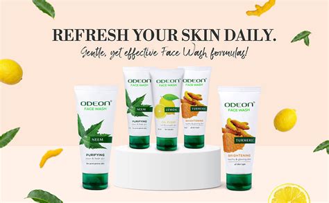 Lemon Face Wash: A Skin Care Essential for Oil-free Glow – ODEON