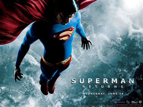 Superman Returns HD Wallpaper - Iconic DC Superhero in Action
