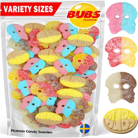 Amazon.com : Bubs Swedish Candy Mix – Authentic Sweet and Sour Swedish ...