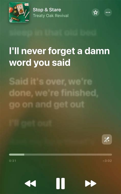 stop & stare — treaty oak revival | Country lyrics quotes, Country ...