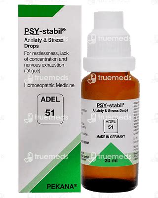 Adel 51 Psy Stabil Drop 20 Ml - Uses, Side Effects, Dosage, Price ...