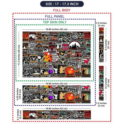 Shop Hunting Sticker Bomb DS2 Laptop Skin | Buy Online Now – SkinsLegend