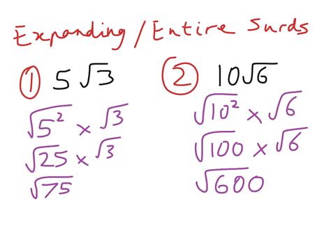 Image result for Expanding Surds Using Grid Method