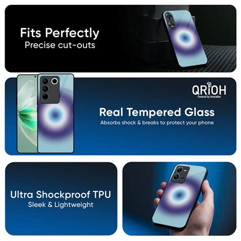 Evil Eye Art iQOO Z7 Pro 5G Glass Back Cover - Flat 35% Off On iQOO Z7 ...