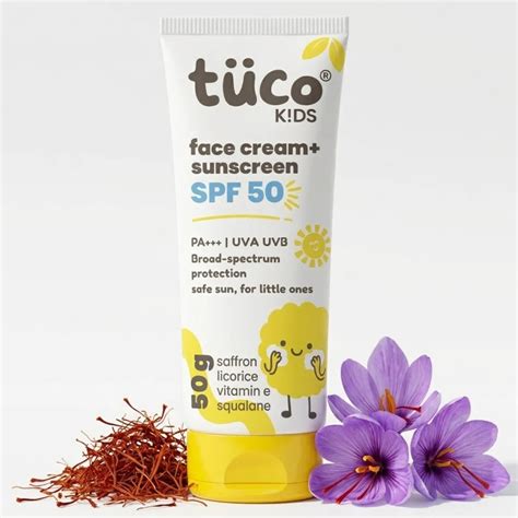 2-in-1 Kids Sunscreen SPF50 50g – Natural | Tuco Kids