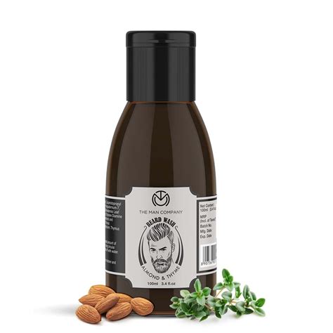 Beard Wash | Almond & Thyme Beard Shampoo | The Man Company