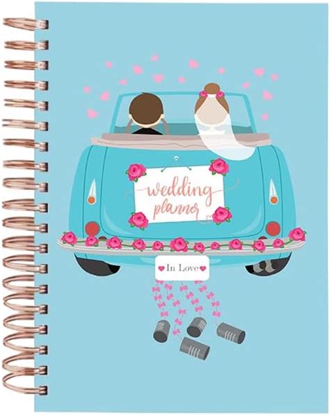 Wedding Planner - Dream Day | Undated Bridal Planning Diary Organizer ...