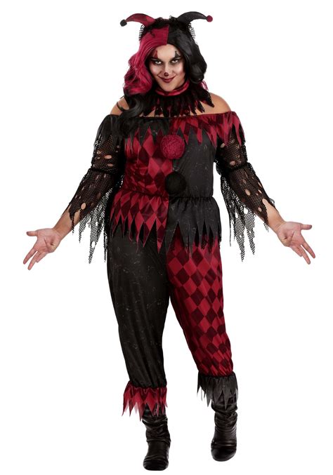 Fun-Loving Plus Size Clown Outfits - Halloween Costumes
