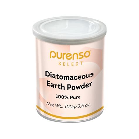 Purenso Select - Diatomaceous Earth Powder, 100g : Amazon.in: Beauty