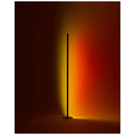 'Halo Line' Sunset Red 120 Floor Lamp or Color Projector by Mandalaki ...