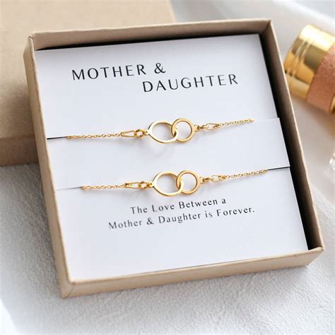 Mum And Daughter Bracelet Set – Two Matching Bracelets, Gift For Mother ...