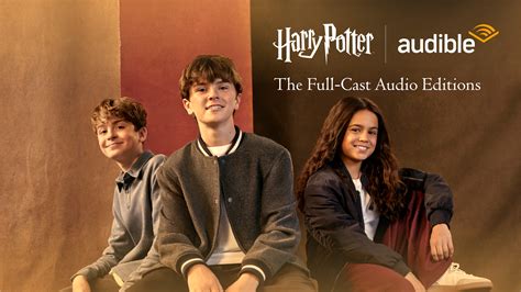 Harry Potter full-cast audio editions casting unveiled - J.K. Rowling
