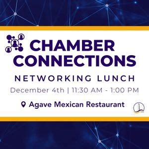 Chamber Connections Networking Lunch - Agave Mexican Restaurant, 951 W ...