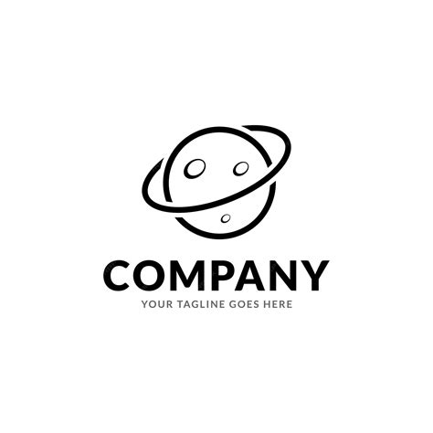 Planets logo vector. planets logo templates. space logo vector ...