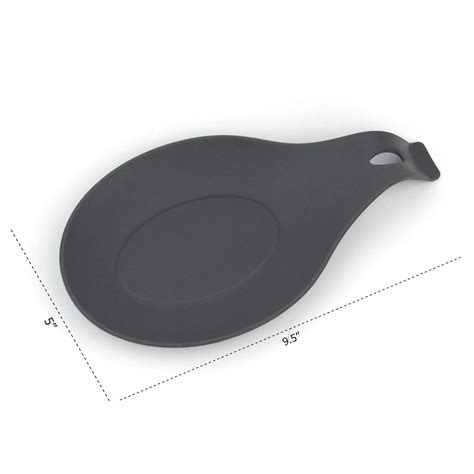 Amazon Wholesale 3-pcs New Silicone Rest Soup Spoon,Food Grade Silicone ...